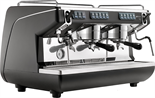 Кофемашина Nuova Simonelli Appia Life 2Gr V чёрная, высокие группы, экономайзер, автомат SMN0001001