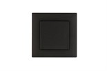Розетка 1-м с крышкой Karea RIZZ STAR с заземл. дым. металлик Makel 88050029 1889525