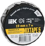 Изолента Х/Б 19мм 7м MIXTAPE 5 IEK UIZ20-19-07-K02 1816715