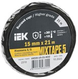 Изолента Х/Б 15мм 21м MIXTAPE 5 IEK UIZ20-15-21-K02 1816713
