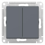 Переключатель перекрестный 2-кл. AtlasDesign 2хсх.7 10АХ механизм грифель SE ATN000773 1775666