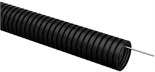 Труба гофрированная ПВХ d40мм с протяжкой черн. (уп.15м) ELASTA IEK ET-TG21-121-040-015-K02 1791782
