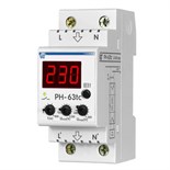 Реле напряжения РН-63tc - 63А – 220В DIN – рейка для защиты техники во всей квартире 2 DIN журнал аварий термозащита НовАтек-Электро 3425600063tc 1806372