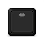 Выключатель 1-кл. ОП Олимп 10А IP20 с подсветкой черн. Universal 2212 1905551
