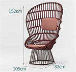 Минималистичный арт-стул для улицы ComfortA CMF0001262