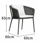 Минималистичный уличный стул для отдыха ComfortA CMF0001270