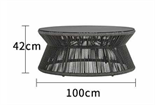 Минималистичный уличный стол для отдыха ComfortA CMF0001271
