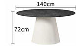 Минималистичный уличный стол для отдыха ComfortA CMF0001273