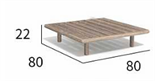 Стильный минималистичный уличный стол ComfortA CMF0001291