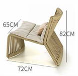 Скандинавский минималистичный уличный стул ComfortA CMF0001296