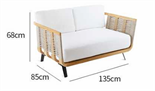 Современный минималистичный уличный диван ComfortA CMF0001300