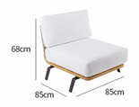 Современное минималистичное уличное кресло ComfortA CMF0001303