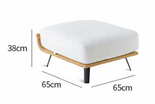 Современный минималистичный уличный пуф ComfortA CMF0001307