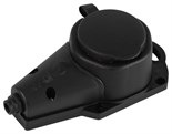 Колодка ЭРА KX-1e-B-IP44 каучуковая с заземлением 1 розетка 16A IP44 черн. Эра Б0068402 1952920