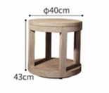 Современная минималистичная уличная табуретка ComfortA CMF0001330