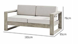 Скандинавский минималистичный уличный диван ComfortA CMF0001335