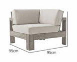 Скандинавское минималистичное уличное кресло ComfortA CMF0001341