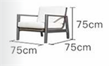 Скандинавский минималистичный уличный стул ComfortA CMF0001347