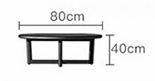 Скандинавский минималистичный уличный стол ComfortA CMF0001349