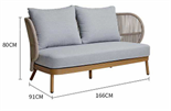 Скандинавский минималистичный уличный диван ComfortA CMF0001351