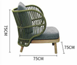 Скандинавский минималистичный уличный стул ComfortA CMF0001353