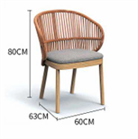 Скандинавский минималистичный уличный стул ComfortA CMF0001354