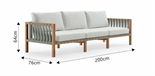 Скандинавский минималистичный уличный диван ComfortA CMF0001357