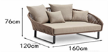 Скандинавский минималистичный уличный диван ComfortA CMF0001391