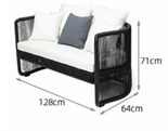 Скандинавский минималистичный уличный диван ComfortA CMF0001398