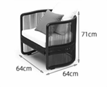 Скандинавский минималистичный уличный стул ComfortA CMF0001400