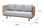Скандинавский минималистичный уличный диван ComfortA CMF0001405
