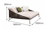 Скандинавский минималистичный уличный диван ComfortA CMF0001408