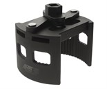 JTC-4304 - Съемник фильтров масляных 1/2" 24мм (d= 104~150) 2-х позиционный JTC - Съемник 
Особая рифленая конструкция способствует крепкому захвату масляного фильтра.
Универсальный дизайн для масляных фильтров различных типов.
Специальная пружина в ко JTC-4304