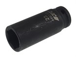 JTC-448223 - Головка торцевая 1/2" 23мм ударная глубокая L=82мм JTC - 
Изготовлена из высококачественной хром-молибденовой стали.
6 граней, метрический размер.
Общая длина: 82 мм.
Ширина: 33 мм. JTC-448223
