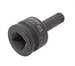 JTC-1562 - Головка для демонтажа ступицы с насадкой 3/4" М18 SPLINE L=88мм (VW AUDI) ударная задней полуоси JTC -  
  Специально предназначена для снятия/установки болтов задней полуоси.
  Применение: Фольксваген (Volkswagen), Ауди (Audi).   
  Длина:  JTC-1562
