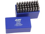 JTC-7250 - Клейма буквенные кириллица 3мм (HRC 60+-2град. DIN 1451) JTC - Клейма буквенные кириллица
Технические характеристики:

Тип: кириллица
Размер: 3мм
Твердость: 60&plusmn;2HRC
Посадочный квадрат: 1/4&Prime;
Длина: 60,8мм
Материал: хромованадиевая с JTC-7250