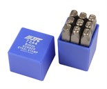 JTC-7244 - Клейма цифровые 8мм (HRC 60+-2град. DIN 1451) JTC - Клейма цифровые
Характеристики:

Тип: цифровые
Размер 8мм
Длина 69,1мм
Твердость: 60&plusmn;2HRC
Материал: хромованадиевая сталь
Комплектация: 9 предметов (&quot;0-9&quot;) JTC-7244