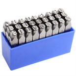 JTC-7249 - Клейма буквенные латиница 8мм (HRC 60+-2° DIN 1451) JTC - JTC-7249