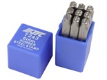 JTC-7243 - Клейма цифровые 6мм (HRC 60+-2град. DIN 1451) JTC - Клейма цифровые
Характеристики:

Тип: цифровые
Размер 6мм
Длина 69,1мм
Твердость: 60&plusmn;2HRC
Материал: хромованадиевая сталь
Комплектация: 9 предметов (&quot;0-9&quot;) JTC-7243