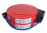 JTC-5561 - Удлинитель для подачи воздуха на катушке (шланг 15м) JTC - 
Шланг для подачи воздуха достигает 200 psi.
Металлический корпус, внешний диаметр &Oslash;33 см, широкое внутреннее пространство и легкость подкатки, без усилия.
Угол поворота шарни JTC-5561