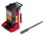 JTC-TOE200 - Домкрат бутылочный 20т 303-443мм 2-х плунжерный JTC - 
	Прочный хромированный гидравлический поршень обеспечивает продолжительную эксплуатацию домкрата.
	Внутренний клапан контроля перегрузки предотвращает превышение максимально допустимого JTC-TOE200