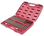 JTC-3509 - Набор бит 1/2" 3/8" HEX, TORX, SPLINE, RIBE 6-ти гранных 2 держателя 58 предметов в кейсе JTC -  
  В комплекте: 
 
  
   
    9 шт. биты TORX 30 мм.: Т20, Т25, Т27, Т30, Т40, Т45, Т50, Т55, Т60. 
    9 шт. биты TORX 75 мм.: Т20, Т25, Т27 JTC-3509