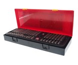 JTC-K1402 - Набор бит 1/2" 3/8" SPLINE, TORX, HEX 40 предметов в кейсе JTC - Набор бит TORX, HEX, SPLINE с адаптерами  40 предметов.

Комплектация:

1353004-12 &mdash; 7шт &mdash; 30 мм L Шестигранные  биты HEX: 4, 5, 6, 7, 8, 10, 12 мм.
1357504-12 & JTC-K1402