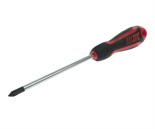 JTC-7630 - Отвертка крестовая PH 1.0х100мм усиленная (сталь Cr-Mo) JTC - 
Материал: 8NCM8660.
Стержень отвертки стальной. Покрыт сатин-хромом, жало оксидировано.
Рукоятка имеет треугольную форму. Изготовлена из двухкомпонентного материала (РР + TPV). О JTC-7630