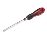JTC-7821 - Отвертка комбинированная PH2.0-SL6.5 100мм со сквозным стержнем (сталь S2) JTC - 
Размер: &#8853;PH2 / &#8854;SL6.5.
Bit Материал: S2; Общая длина:  125 мм; Длина стержня: 100 мм.
Двухцветная ручка изготовлена из полипропилена с применением тер JTC-7821