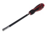 JTC-7704 - Отвертка с гибким стержнем 7мм шестигранник JTC - 
Гибкий стержень применяется для работы с шестигранными болтами, винтами, гайками и хомутами на шлангах.
Двухцветная ручка изготовлена из полипропилена и ТПВ полимера для предотвращения возник JTC-7704