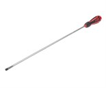 JTC-7605 - Отвертка шлицевая SL 5.5х300мм усиленная (сталь Cr-Mo) JTC - 
Материал: 8NCM8660.
Стержень отвертки стальной. Покрыт сатин-хромом, жало оксидировано.
Рукоятка имеет треугольную форму. Изготовлена из двухкомпонентного материала (РР + TPV). Об JTC-7605