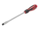 JTC-7615 - Отвертка шлицевая SL 8.0х150мм усиленная (сталь Cr-Mo) JTC - 
Материал: 8NCM8660.
Стержень отвертки стальной. Покрыт сатин-хромом, жало оксидировано.
Рукоятка имеет треугольную форму. Изготовлена из двухкомпонентного материала (РР + TPV). Об JTC-7615
