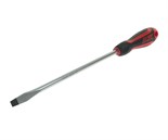 JTC-7635 - Отвертка шлицевая SL 8.0х200мм усиленная (сталь Cr-Mo) JTC - 
Материал: 8NCM8660.
Стержень отвертки стальной. Покрыт сатин-хромом, жало оксидировано.
Рукоятка имеет треугольную форму. Изготовлена из двухкомпонентного материала (РР + TPV). Об JTC-7635