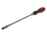JTC-7621 - Отвертка шлицевая SL 8.0х200мм усиленная со сквозным стержнем (сталь Cr-Mo) JTC - 
Материал: 8NCM8660.
Стержень отвертки стальной, сквозной, шестигранный. Покрыт сатин-хромом, жало оксидировано.
Рукоятка имеет треугольную форму. Изготовлена  JTC-7621
